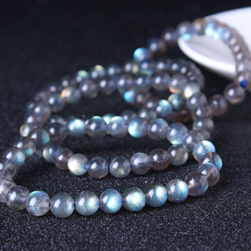 Buddha Stones Natural Moonstone Healing Beads Bracelet - image 13