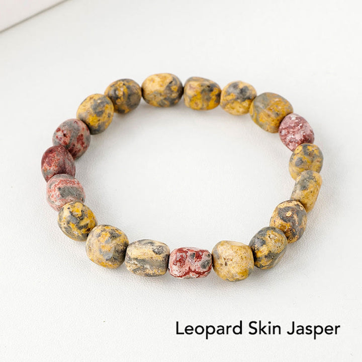 Natural Irregular Shape Crystal Stone Spiritual Awareness Bracelet