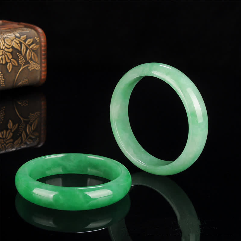 Buddha Stones Jade Healing Abundance Protection Bracelet Bangle - image 8