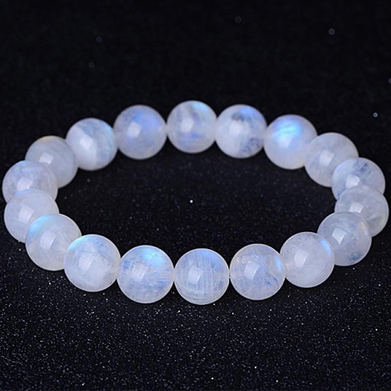 Buddha Stones Natural Moonstone Prosperity Bracelet - image 5