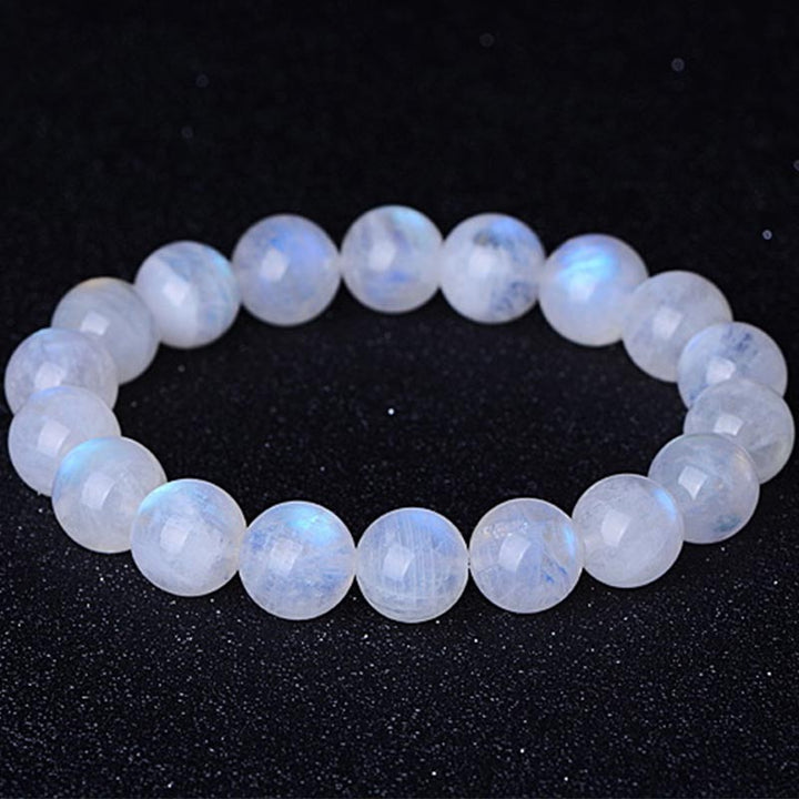 Buddha Stones Natural Moonstone Prosperity Bracelet - image 5