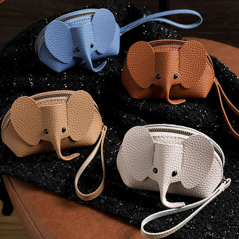 Buddha Stones PU Leather Lucky Elephant Wristlet Wallet - image 0