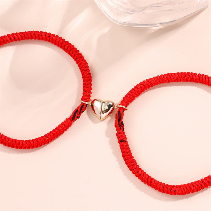 Buddha Stones 2Pcs Tibetan Luck Chinese Knot Protection String Bracelet - image 28