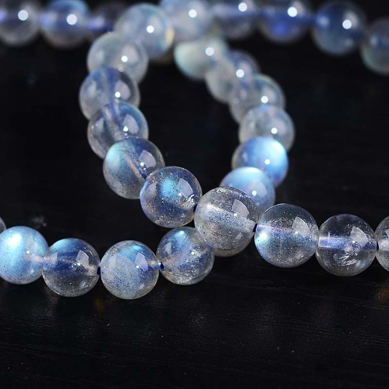 Buddha Stones Natural Moonstone Healing Beads Bracelet - image 12