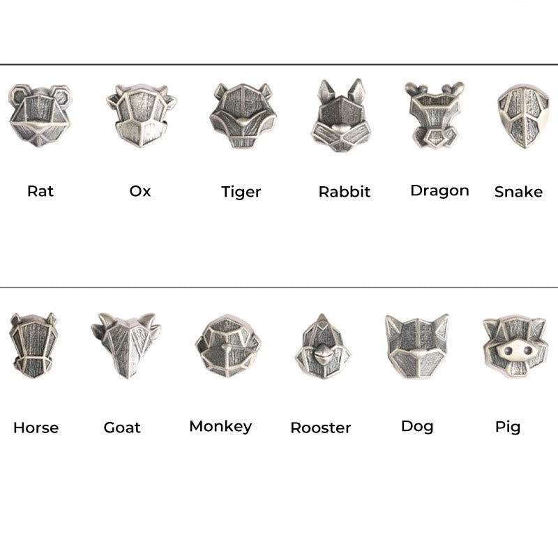 Buddha Stones Handmade 999 Sterling Silver Year of the Dragon Chinese Zodiac Protection Colorful Reincarnation Knot Rope Bracelet - image 23