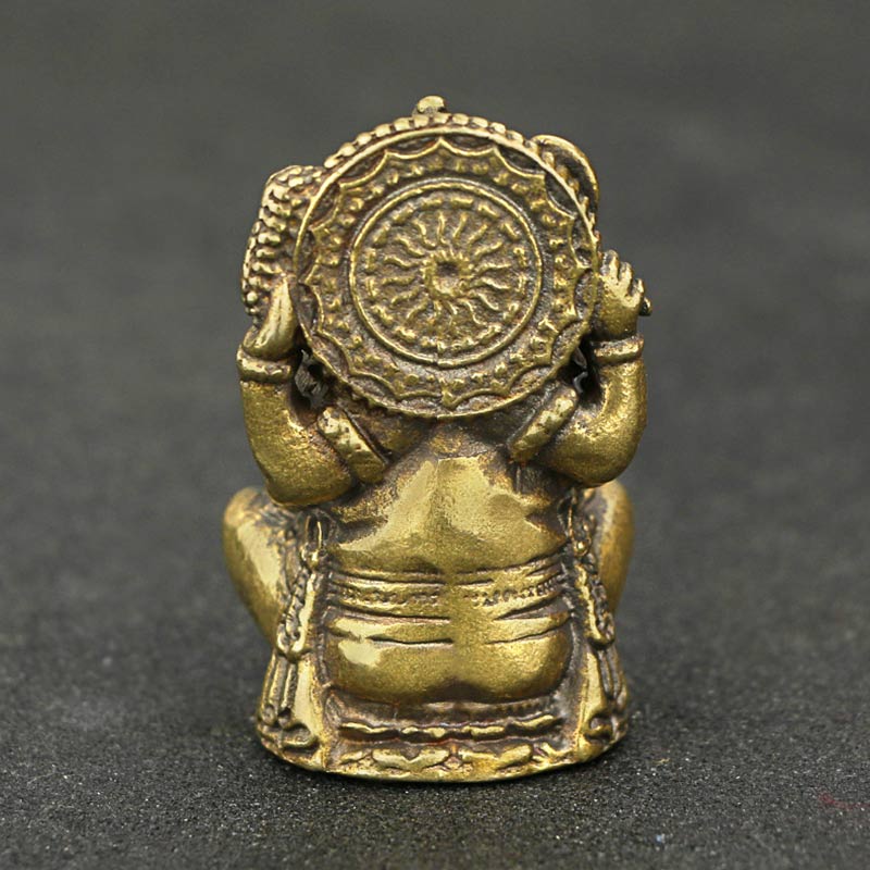Ganesh Ganpati Elephant Statue Wealth Home Decor - image 4