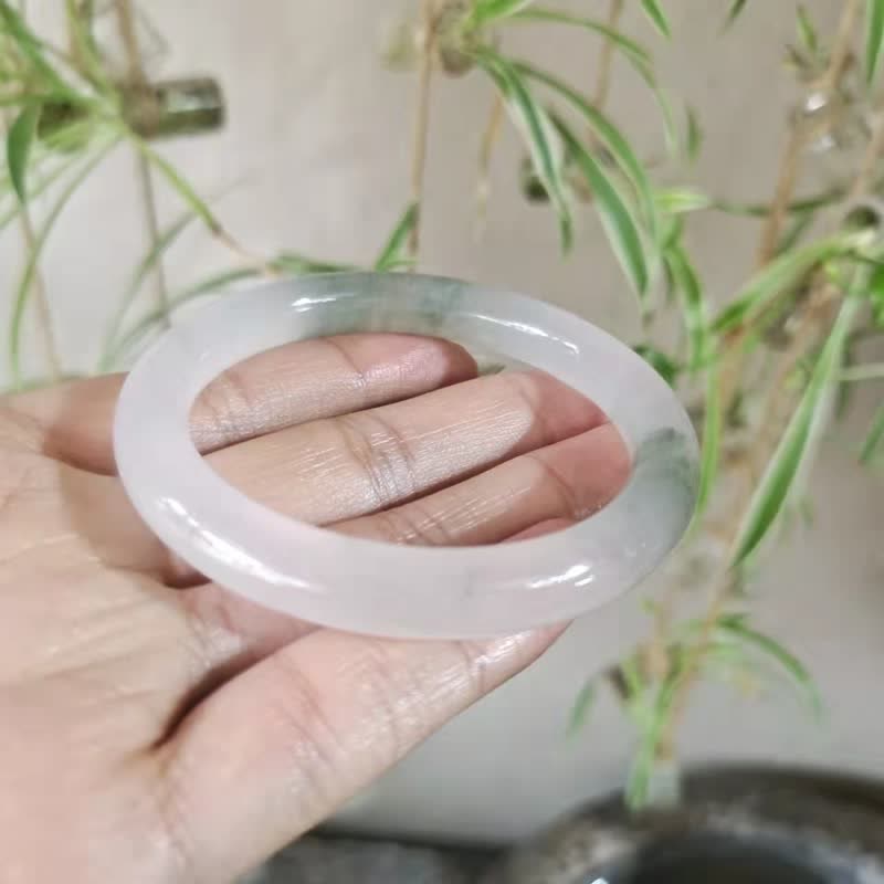 Jade Abundance Luck Blessing Bracelet Bangle - image 5