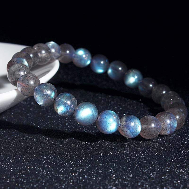 Buddha Stones Natural Moonstone Healing Beads Bracelet - Moonstone - image 1