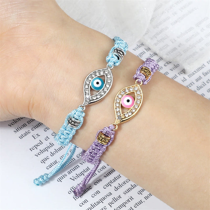 Buddha Stones Evil Eye Keep Away Evil Spirits String Bracelet - image 78