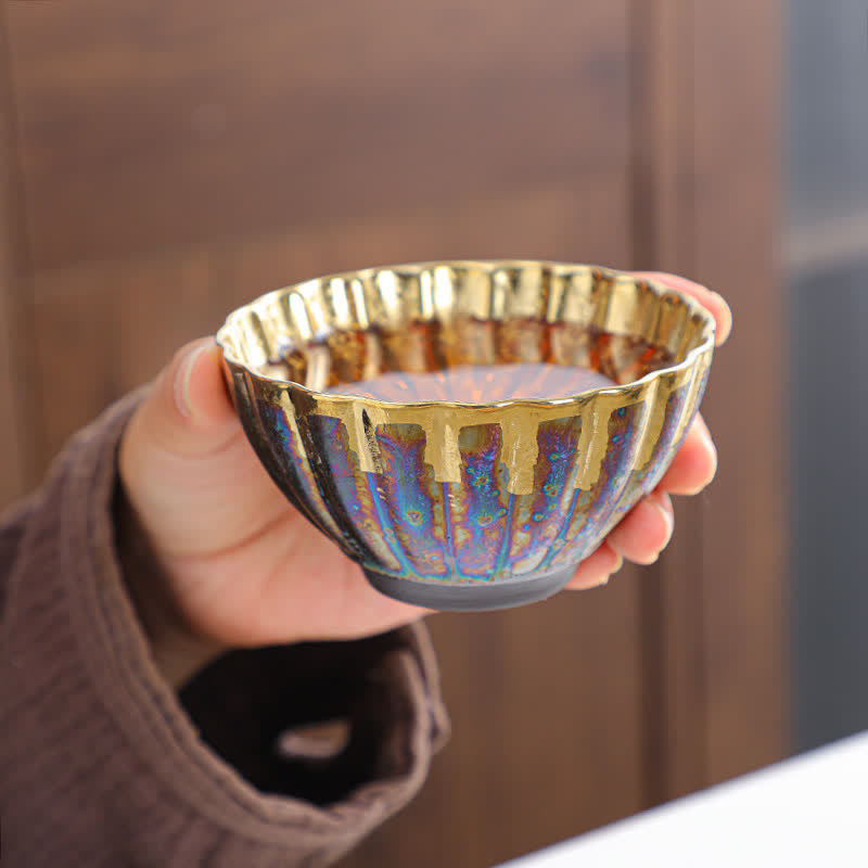 Colorful Ceramic Teacup Tea Cups - image 1