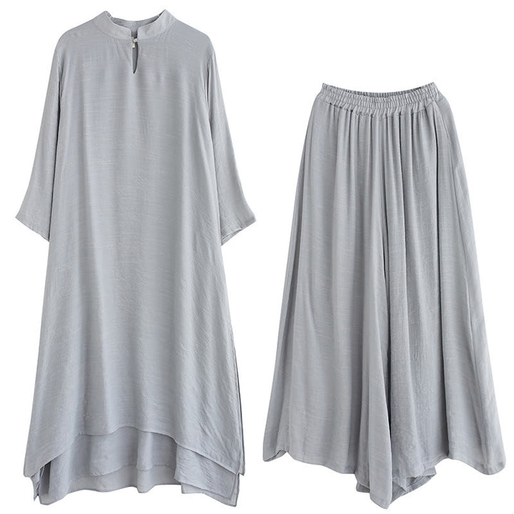 Simple Pattern Meditation Prayer Spiritual Zen Practice Yoga Clothing Women's Set - image 2