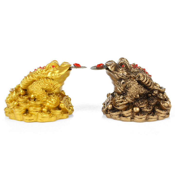 Buddha Stones FengShui Wealth Lucky Frog Decoration - 3 - image 3