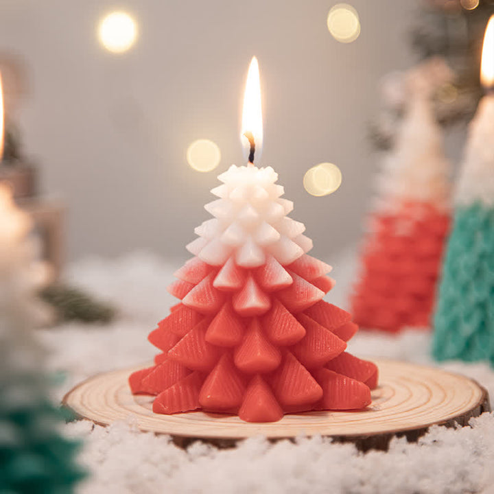 Christmas Tree Scented Soy Wax Candle Gift For Family Friends - image 0