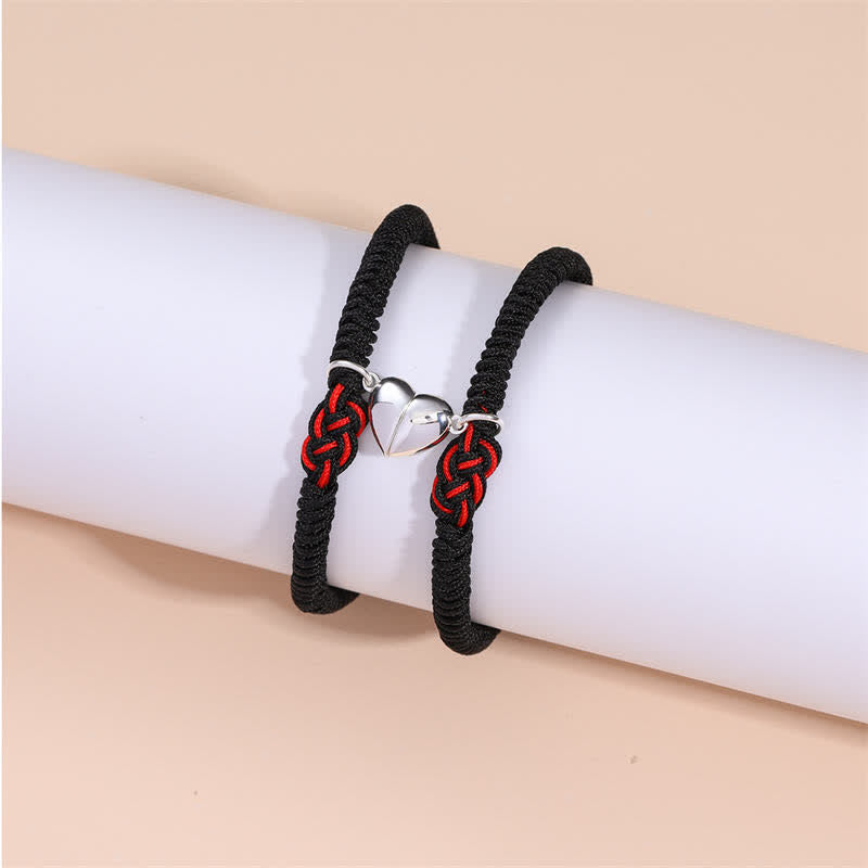 Buddha Stones 2Pcs Tibetan Luck Chinese Knot Protection String Bracelet - image 31