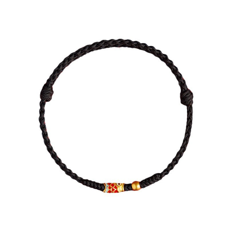 FREE Today: Lucky Koi Fish Success Braided Rope Bracelet