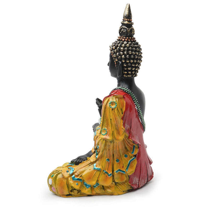 Thai Buddha Serenity Resin Statue Decoration - image 8