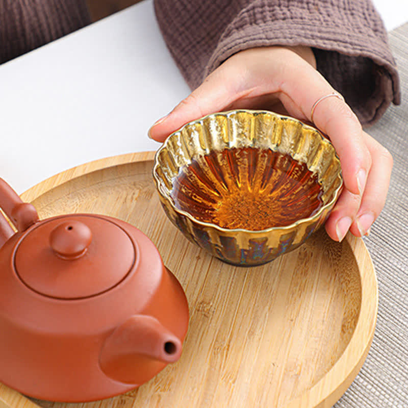 Colorful Ceramic Teacup Tea Cups - image 3