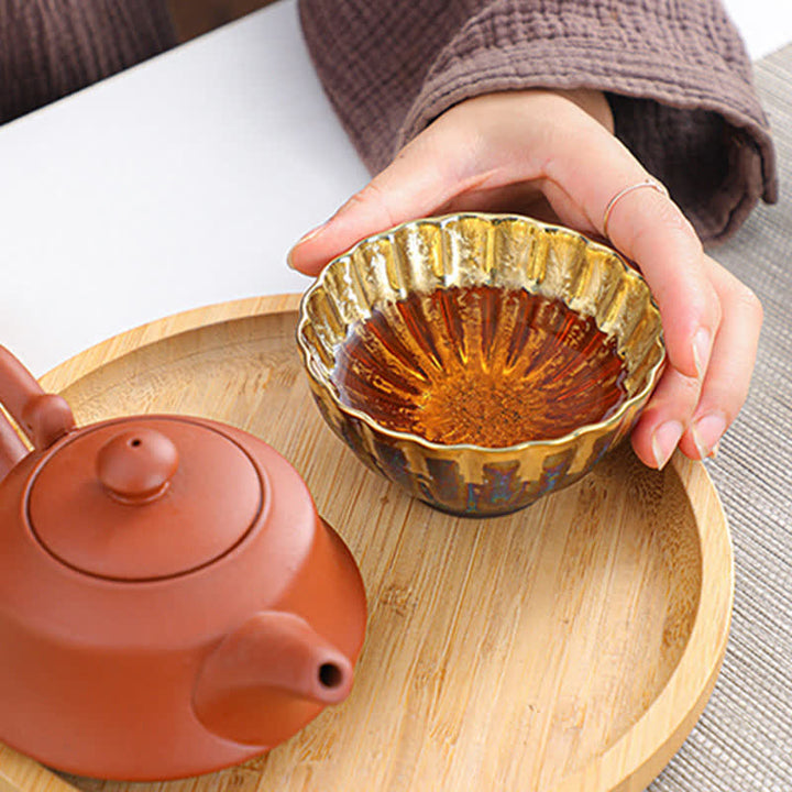 Colorful Ceramic Teacup Tea Cups - image 3