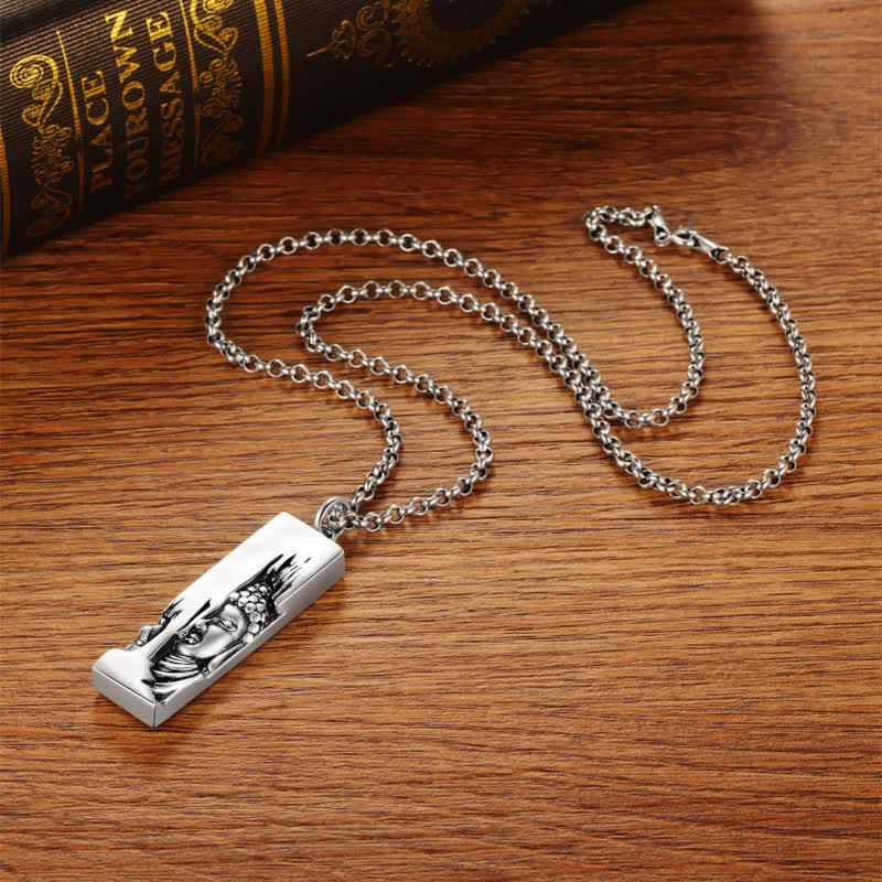 Buddha Stones Tathagata Buddha Strength Protection Amulet Lucky Pendant Necklace - image 15