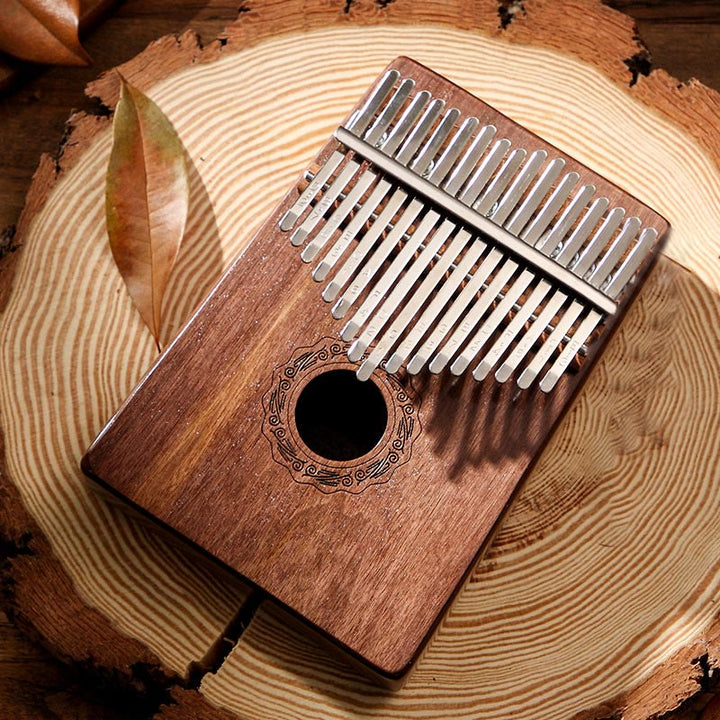 Kalimba 17 Keys Thumb Piano Mahogany Wood Acacia Walnut Portable Finger Piano