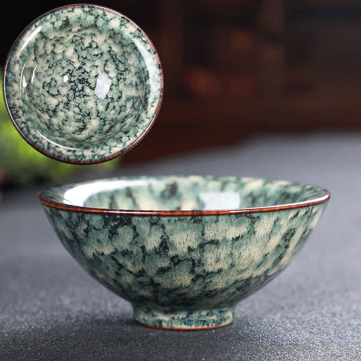 Colorful Ceramic Teacup Home Office Tea Cups - image 28