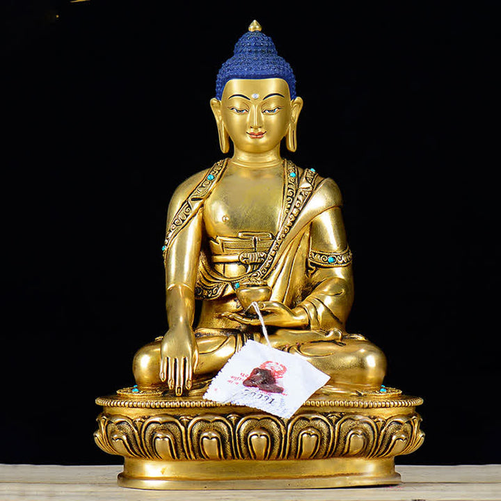 Buddha Shakyamuni Compassion Copper Statue Decoration - image 2