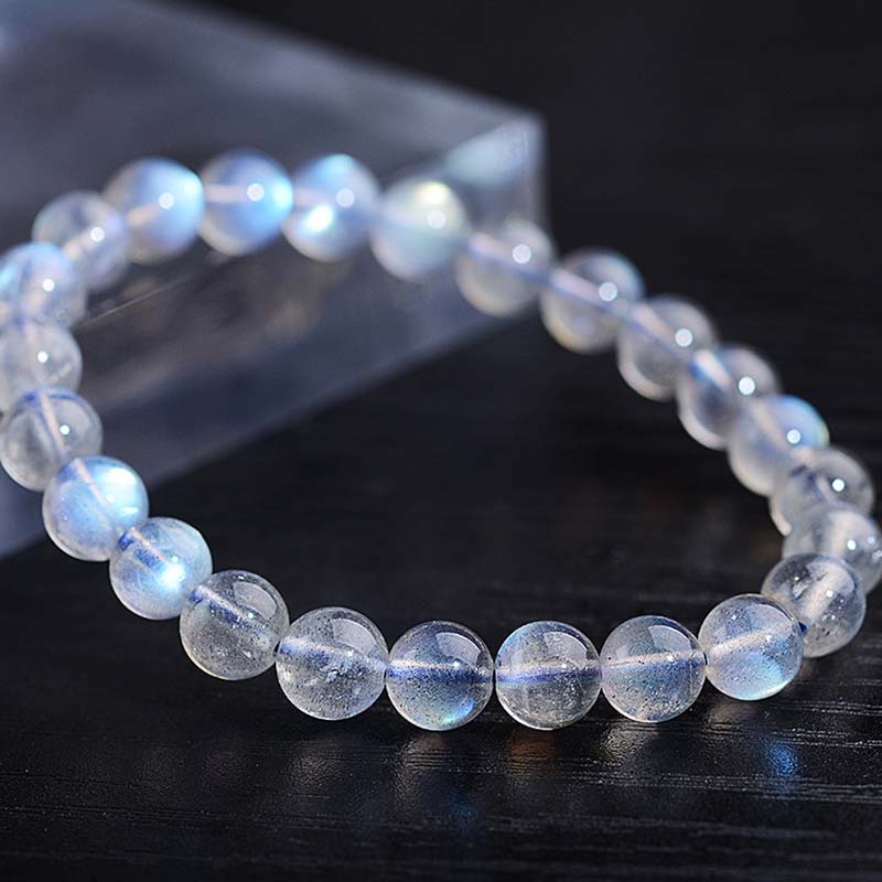 Buddha Stones Natural Moonstone Healing Beads Bracelet - image 2