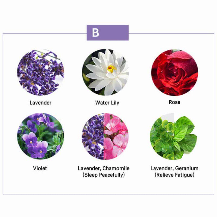 6Pcs Lavender Orange Jasmine Lemongrass Soothing Aromatherapy Healing Essential Oils Set - image 6