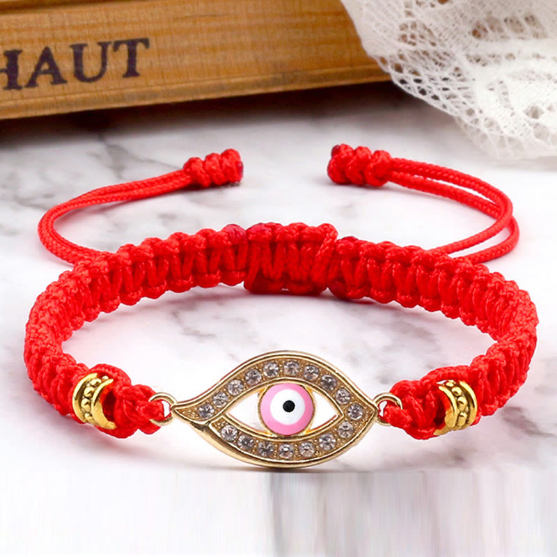 Buddha Stones Evil Eye Keep Away Evil Spirits String Bracelet - image 69