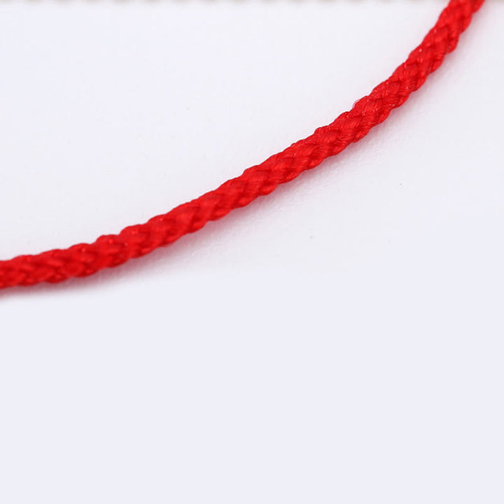 Buddha Stones 925 Sterling Silver Color-changing Chinese Zodiac Luck Protection Red String Chain Bracelet - image 30