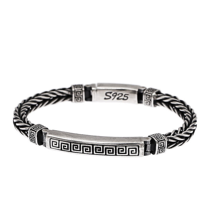 Swastika Pattern Engraved Luck Bracelet (Extra 30% Off | USE CODE: FS30) - image 1