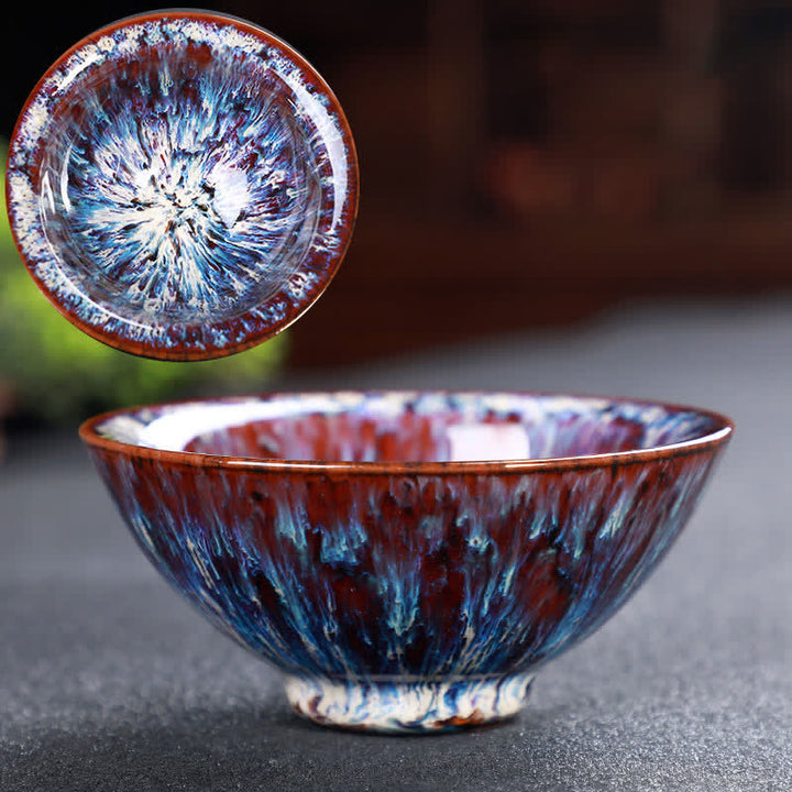 Colorful Ceramic Teacup Home Office Tea Cups - image 30