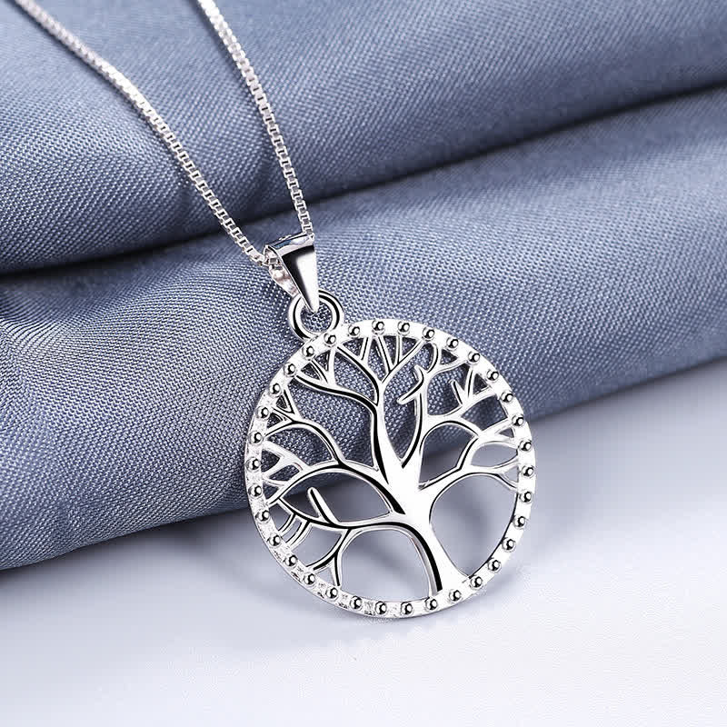 The Tree of Life 925 Sterling Silver Creation Necklace Pendant - The Tree of Life - image 1
