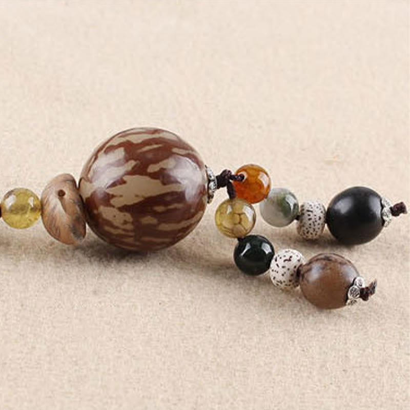 Buddha Stones Bodhi Seed Lotus Wisdom Harmony Necklace Pendant - image 8