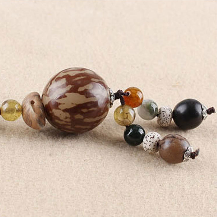 Buddha Stones Bodhi Seed Lotus Wisdom Harmony Necklace Pendant - image 8