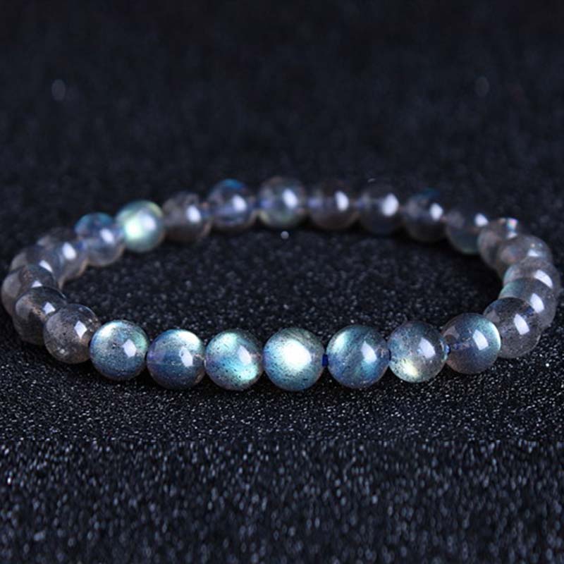Buddha Stones Natural Moonstone Healing Beads Bracelet - image 7