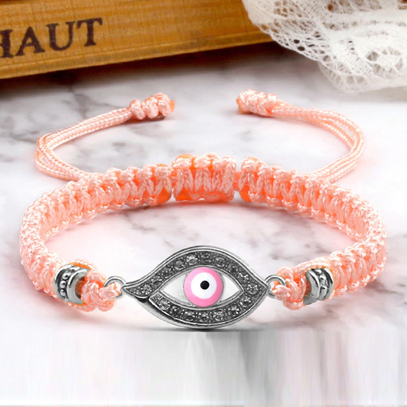 Buddha Stones Evil Eye Keep Away Evil Spirits String Bracelet