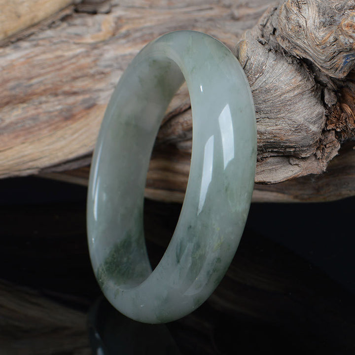 Natural Jade Luck Healing Bangle Bracelet - image 4