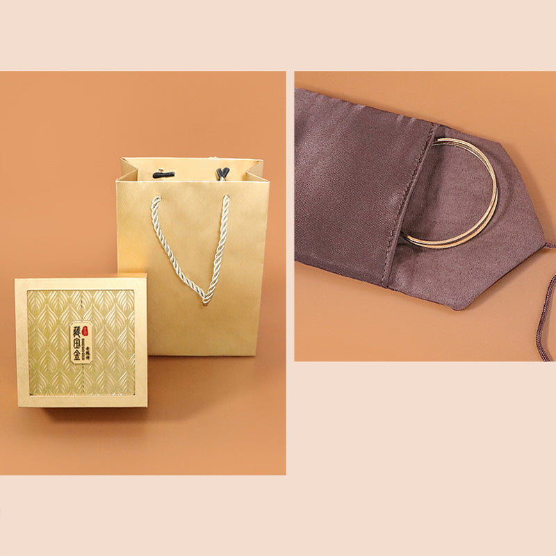 Retro Jewelry Storage Feather Pattern Box Gift Box - image 15