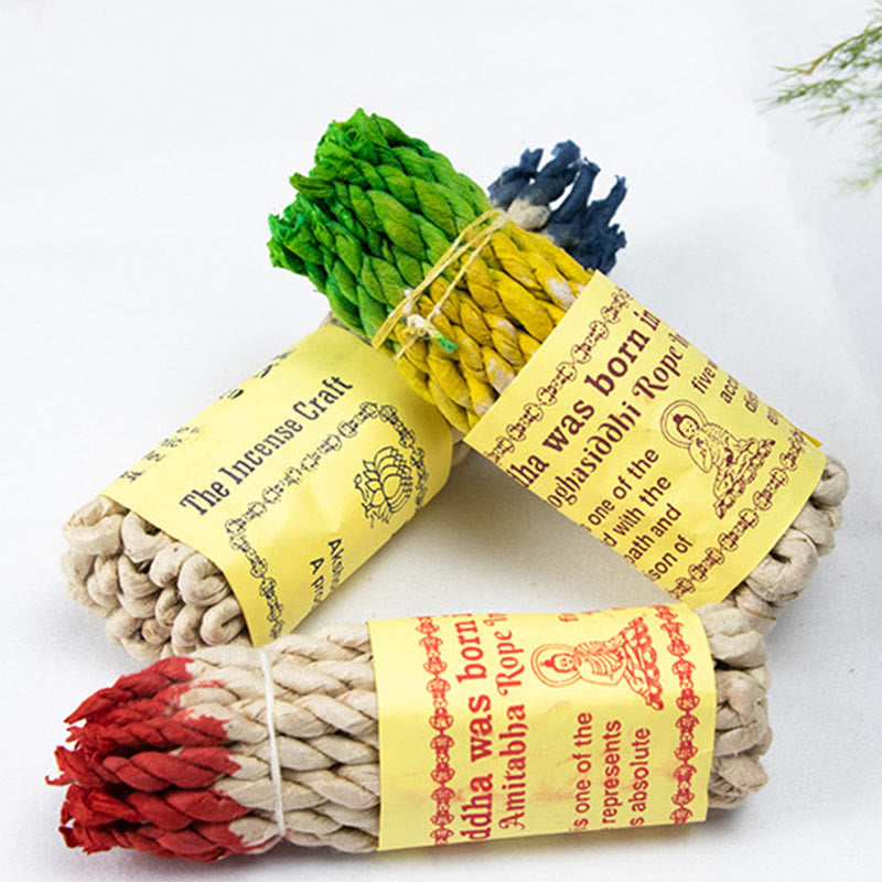 Nepal Rope Incense Purify Healing Meditation Incense