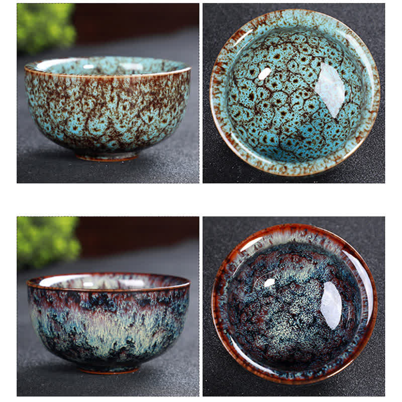 Colorful Ceramic Teacup Home Office Tea Cups - image 50