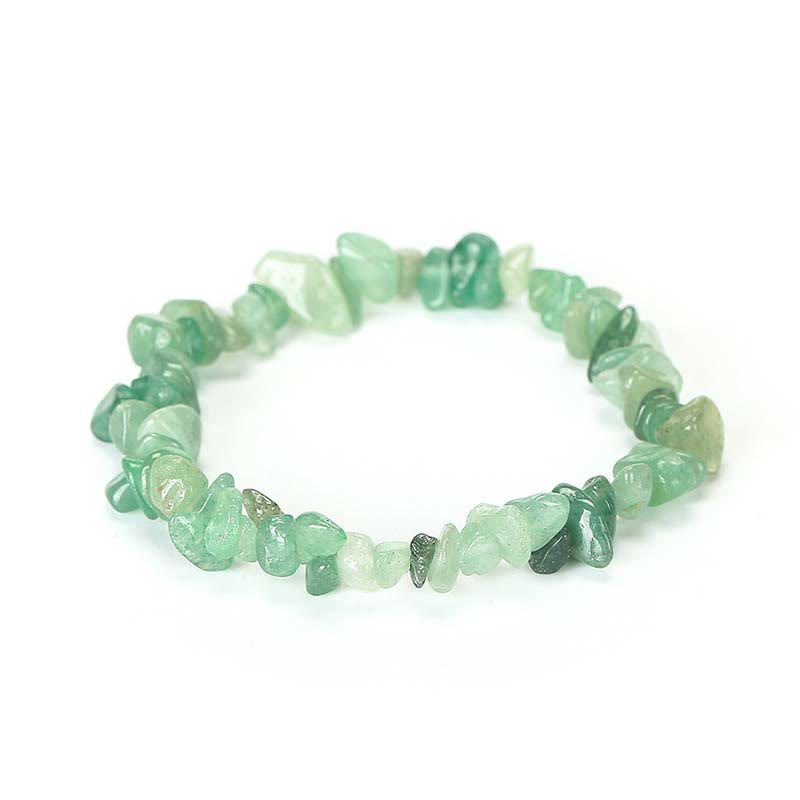 Natural Irregular Shape Crystal Stone Warmth Soothing Bracelet