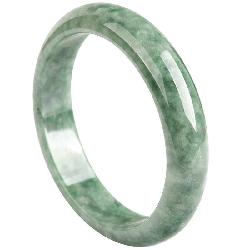 Buddha Stones Natural Jade Luck Wealth Bangle Bracelet - image 9