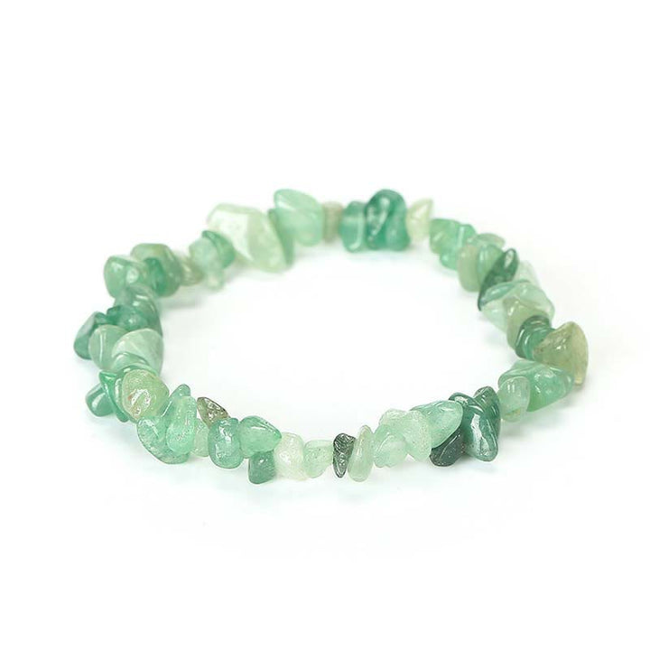 Natural Irregular Shape Crystal Stone Warmth Soothing Bracelet