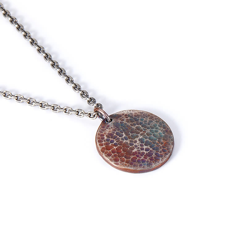 Buddha Stones 990 Sterling Silver Yin Yang Water and Fire Balance Necklace Pendant - image 7