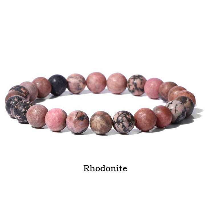 Buddha Stones Natural Stone Quartz Healing Beads Bracelet