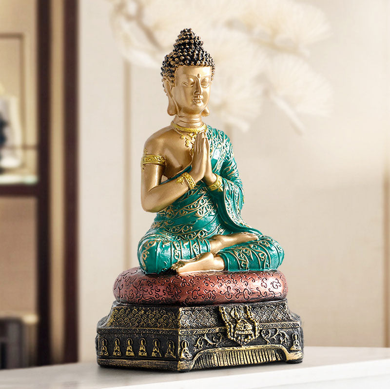 Buddha Compassion Resin Statue Decoration - image 2