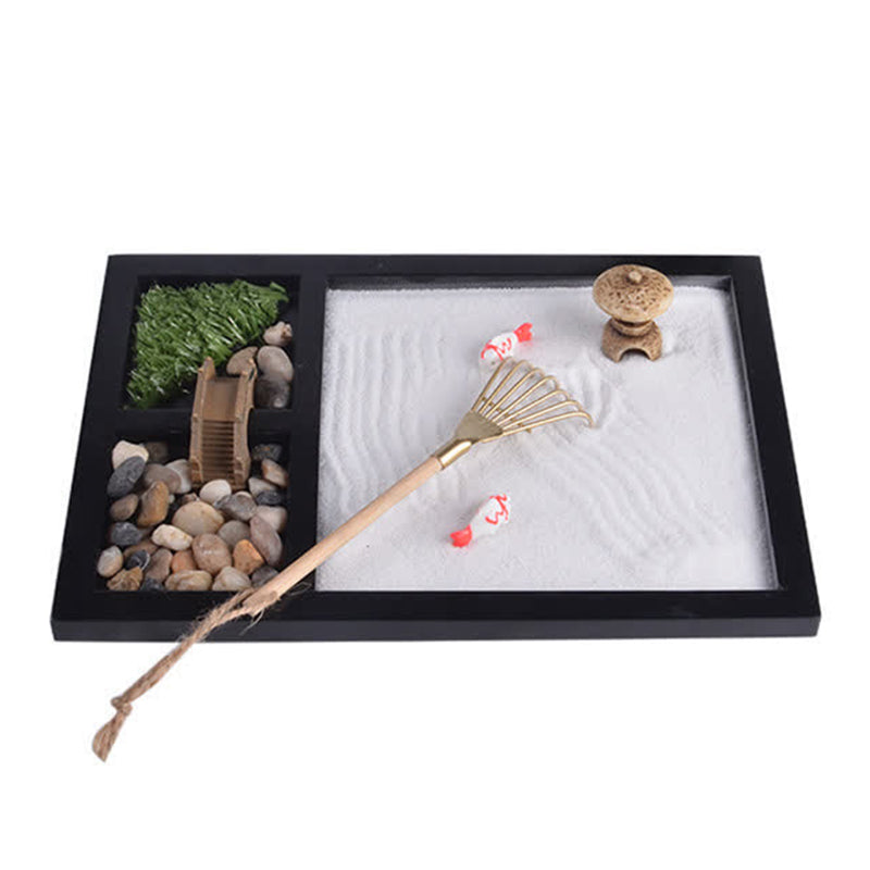 Koi Fish Small Bridge Calm Peace Meditation Zen Garden Decoration - image 10