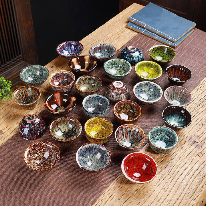 Colorful Ceramic Teacup Home Office Tea Cups - image 0