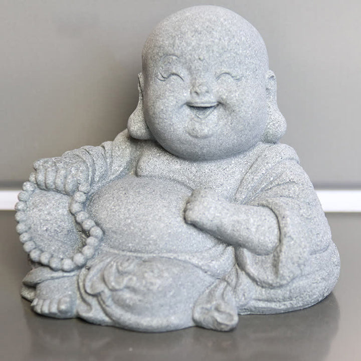 Buddha Stones Meditation Buddha Statue Compassion Home Decoration - 9.5*7.5*8cm - image 10